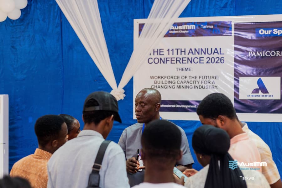 Pamicor Executive Director Kofi Peter Amponsah-Mensah chairing the AusIMM Tarkwa Student Chapter 11th Annual Conference 2026