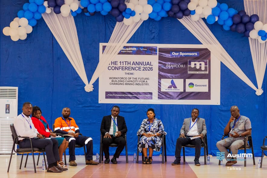 Pamicor Executive Director Kofi Peter Amponsah-Mensah chairing the AusIMM Tarkwa Student Chapter 11th Annual Conference 2026