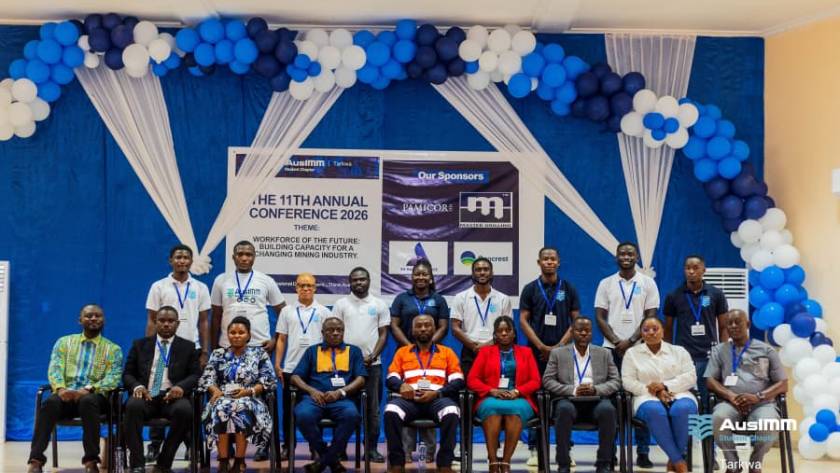 Pamicor Executive Director Kofi Peter Amponsah-Mensah chairing the AusIMM Tarkwa Student Chapter 11th Annual Conference 2026