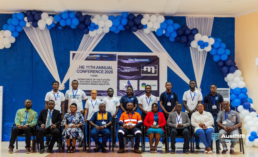 Pamicor Executive Director Kofi Peter Amponsah-Mensah chairing the AusIMM Tarkwa Student Chapter 11th Annual Conference 2026